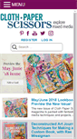 Mobile Screenshot of clothpaperscissors.com